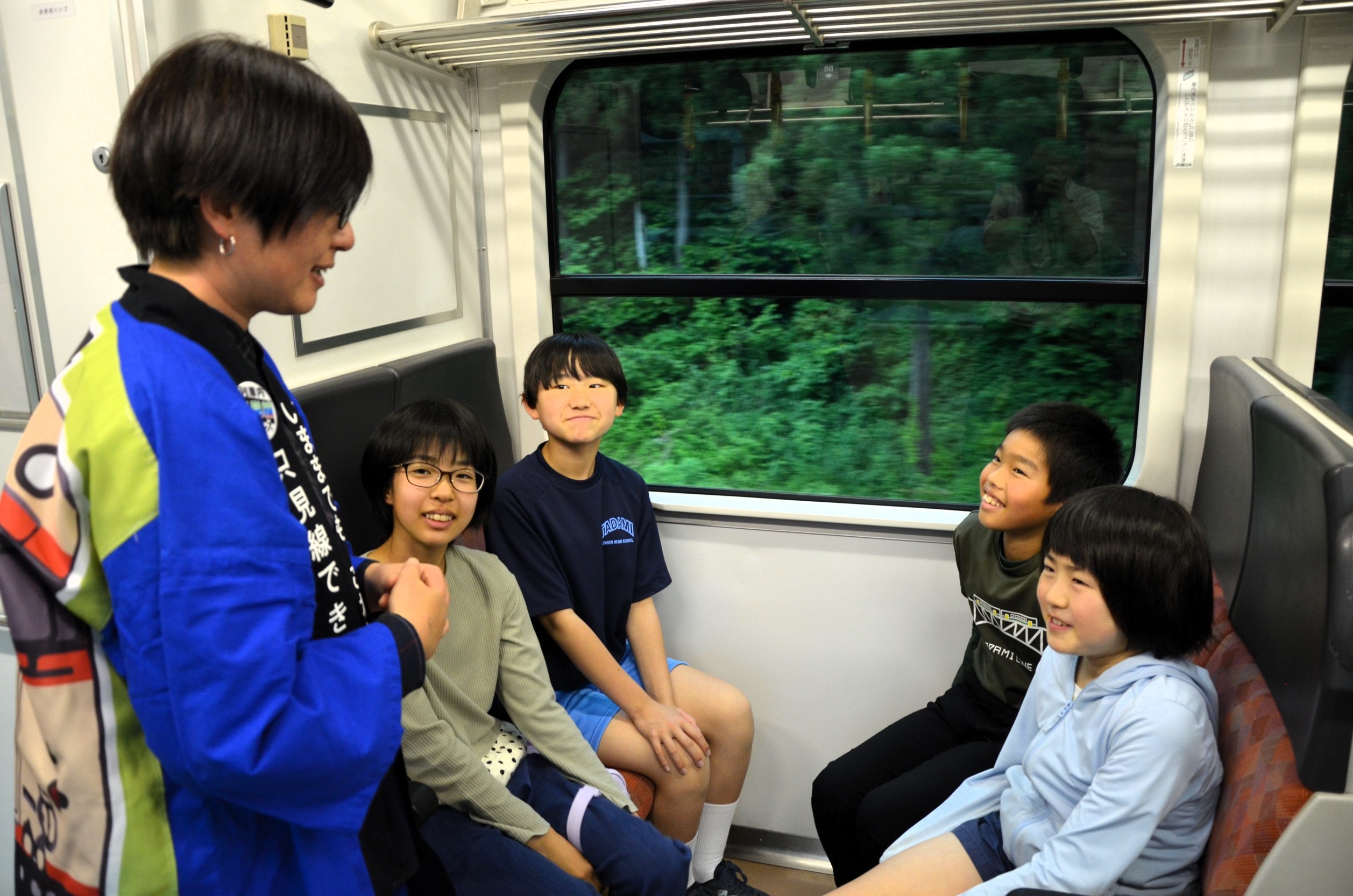 只見線こども会議の様子